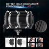 2Pcs 4'' 160W 16000LM CREE LED light Bar Quad row Spot Flood Beam Cubes Work Light