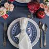 Napkin Ring Golden Metal Napkin Ring Napkin Buckle Leaf Wedding Banquet Anniversary Christmas Table Decoration 1/8 Pieces