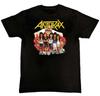 Vintage ANTHRAX Graphic Print Mens T-Shirt