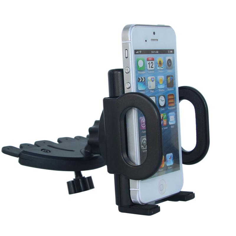 

[Car CD Slot] Universal Phone Mount Holder Stand 360-degree Rotary for iPhone XS/Galaxy S9,Width: 40-80mm A
