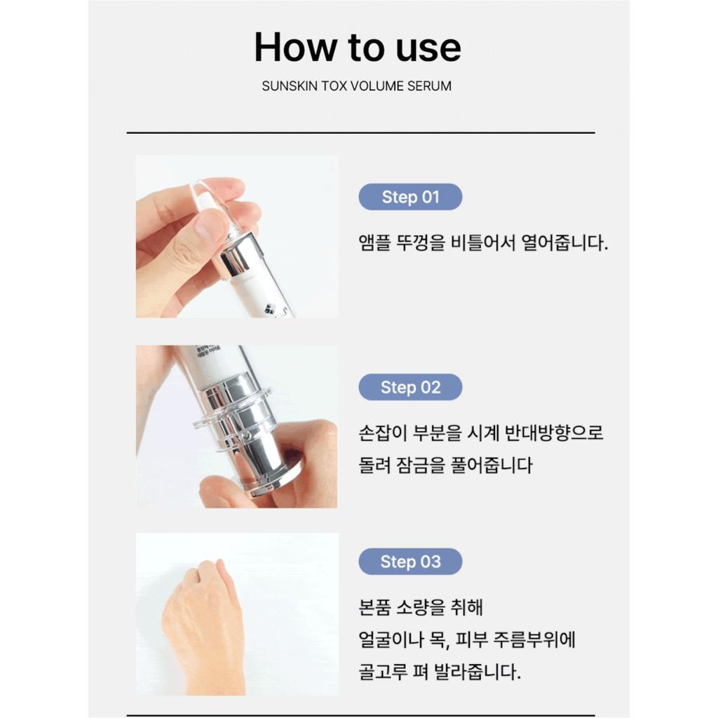 SUNSKIN Tox Volumen Serum 10ml