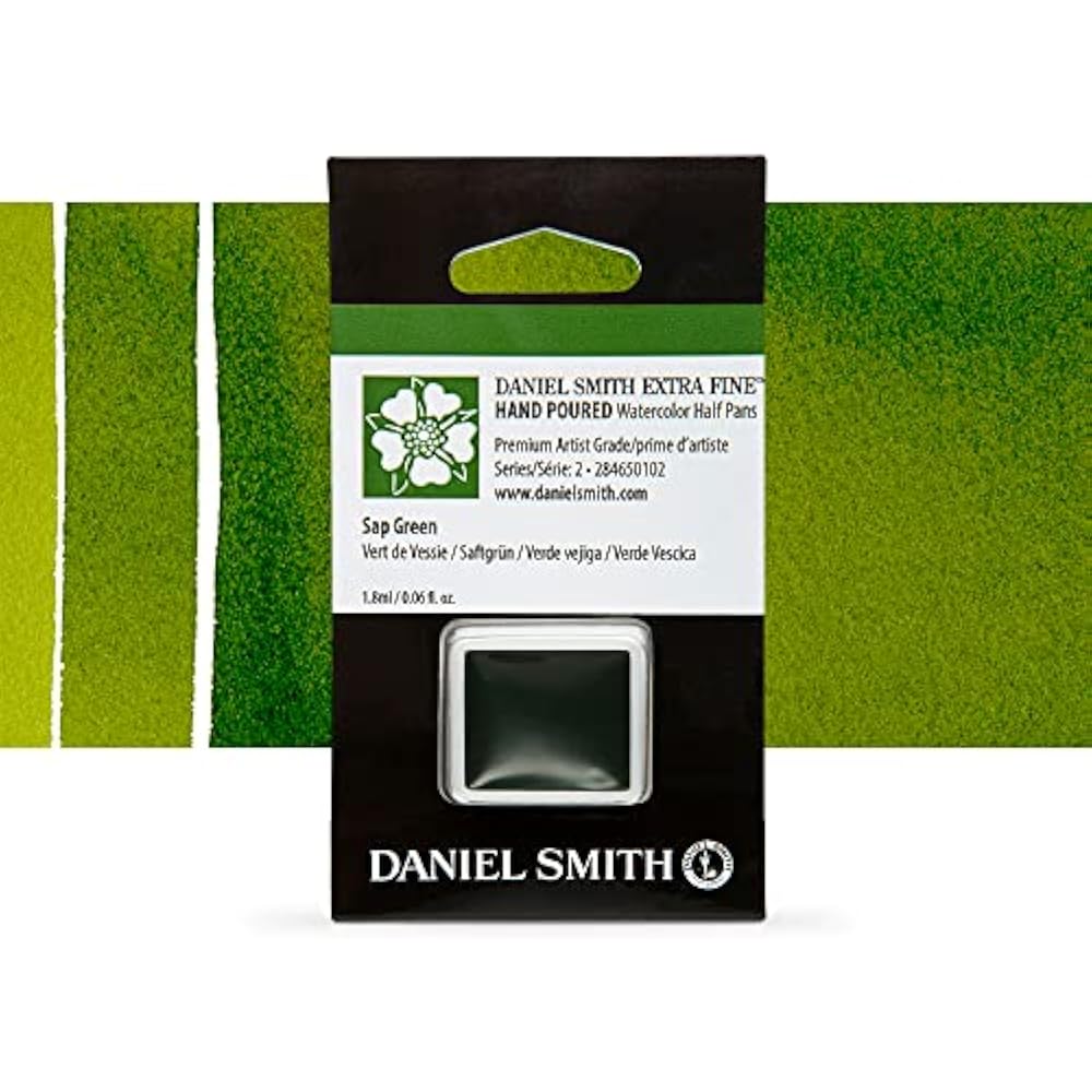 Daniel Smith Daniel Smith Watercolor Half Pan (Sap Green) 284650102