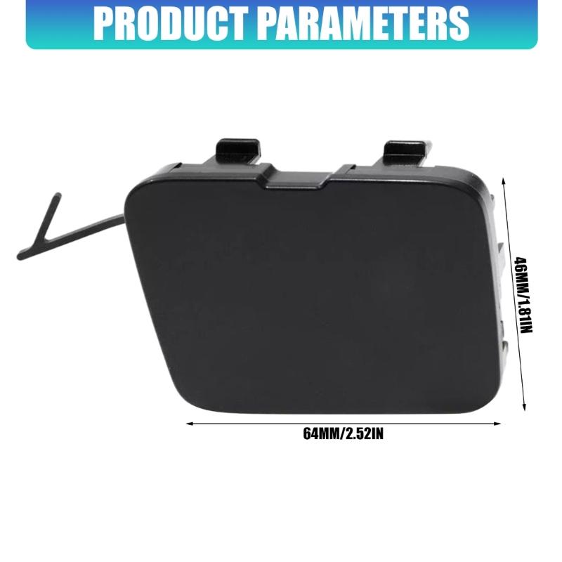 Front Bumper Spoiler Tow Eye Hook Cover Replacement Accessories 57731AJ180 for Select Model