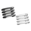 Car Decoration Door Handle Cover For Toyota IST 2002-2007 Carbon Fiber Chrome Silver Cars Accessories Styling Upgrade
