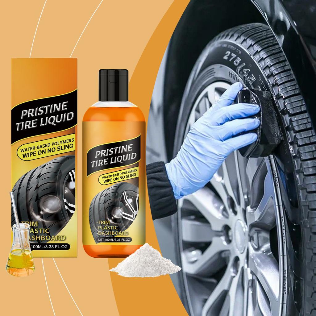 Car Tire Cleaner Car Tire Cleaning, Decontamination, Descaling Tire Cleaner 100ml