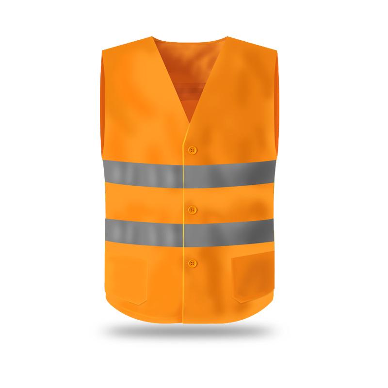 Multi-Pocket Reflective Vest for Drivers, Sanitation, Traffic, Cycling & Construction