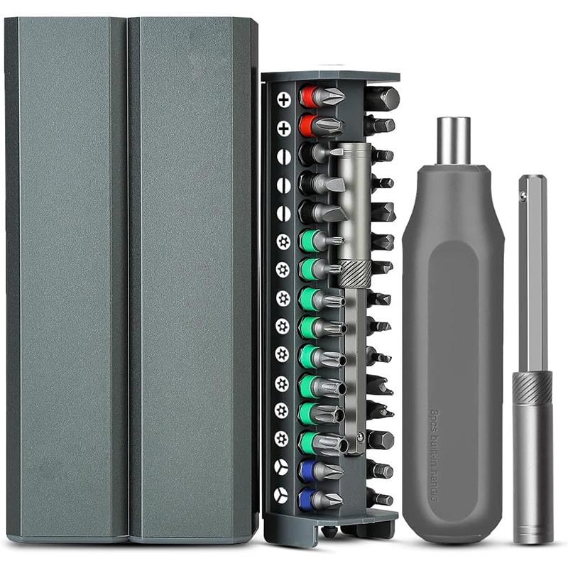 

Набор прецизионных отверток, 40 в 1 Набор маленьких отверток с кейсом, Карманный мини-набор магнитных инструментов для ремонта