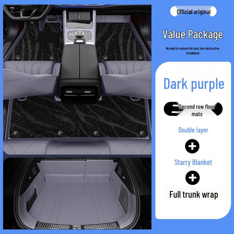 Covorașe de podea din piele ecologică Chery Tiggo 9 Protecție completă