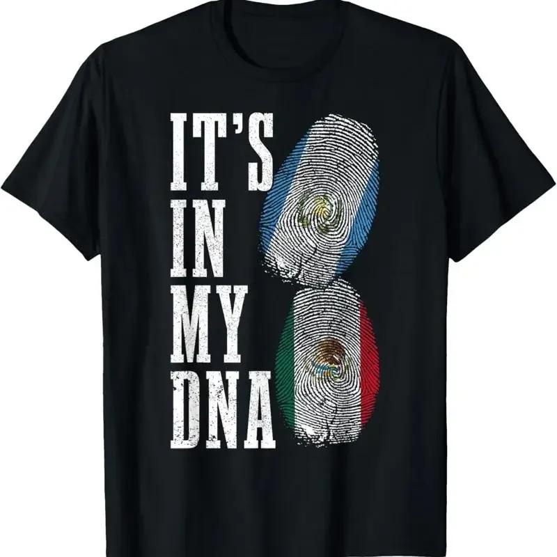 Guatemala Mexico In My Dna Guatemalan Mexican Flag Pride T Shirt