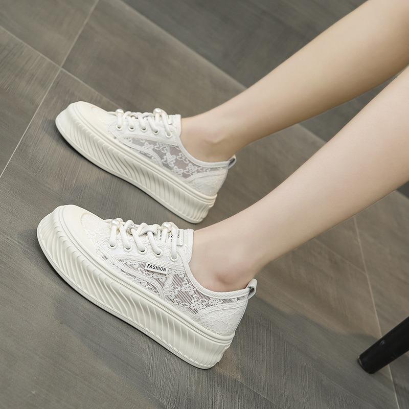 

Тонкая сетчатая дышащая маленькая белая обувь детская летняя новая универсальная на толстой подошве обувь рыбака повседневная спортивная обувь для скейтборда 40