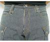 Kojima Jeans 13oz Denim Cargo Made In Pants, Japan, Men's, RNB-1127B-Hickory-34