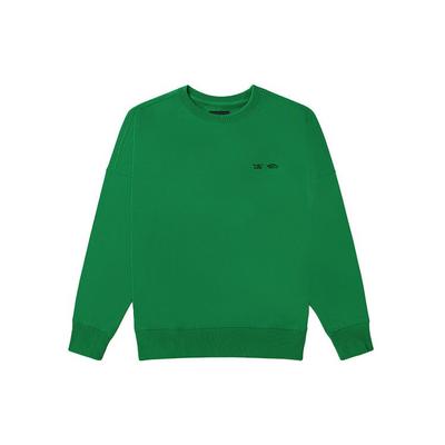 Vans Jahr des Ochsen Tierkreiszeichen Serie Einfarbiges Sportliches Freizeit-Rundhals-Sweatshirt Herren Sweatshirt Grün VN0A5F5RZHF1