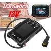 12V Car Heater LCD Switch Controller with 4 Button Remote Control For Car Diesels Air Heater Parking Heater