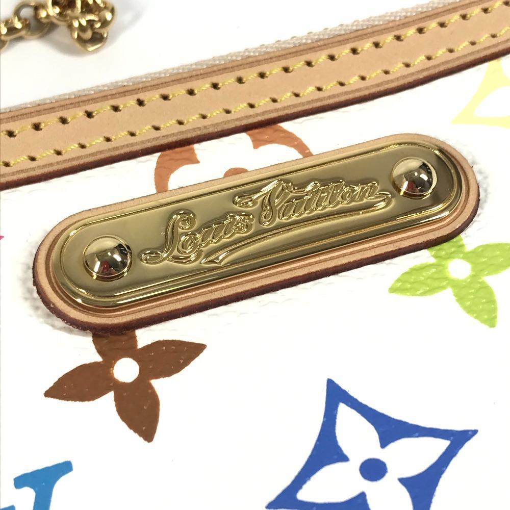 Louis Vuitton M60096 MonogramMulticolore Pochette Mira MM Pouch Hand Bag Unused