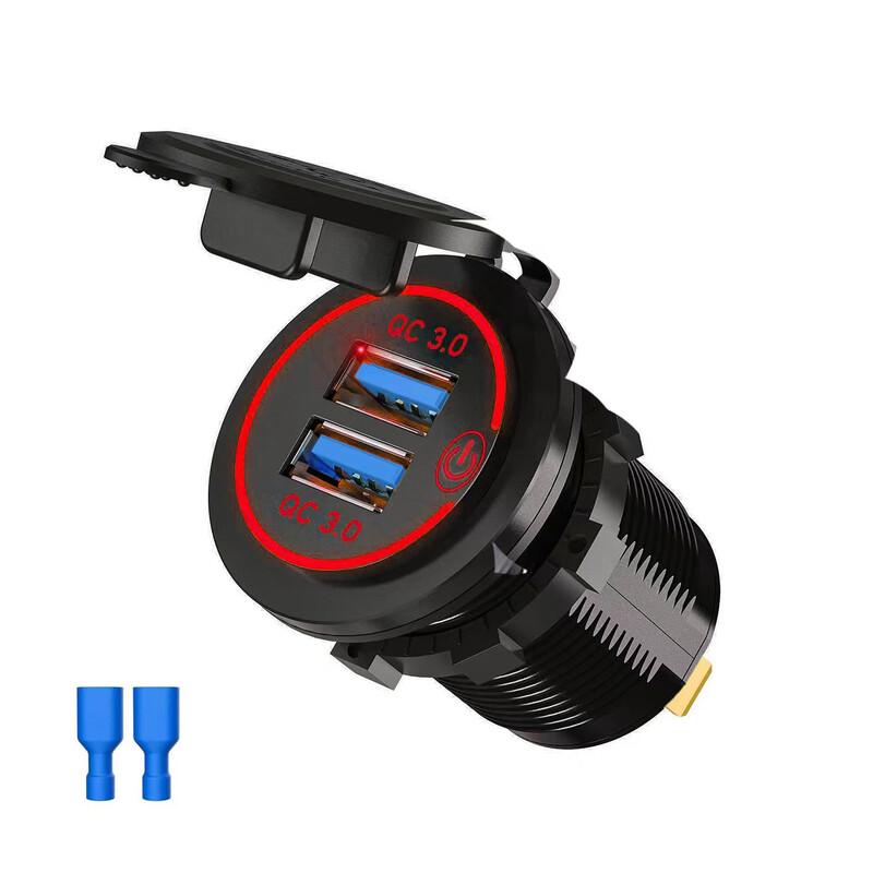 XAYVG Dual QC3.0 USB Car Charger