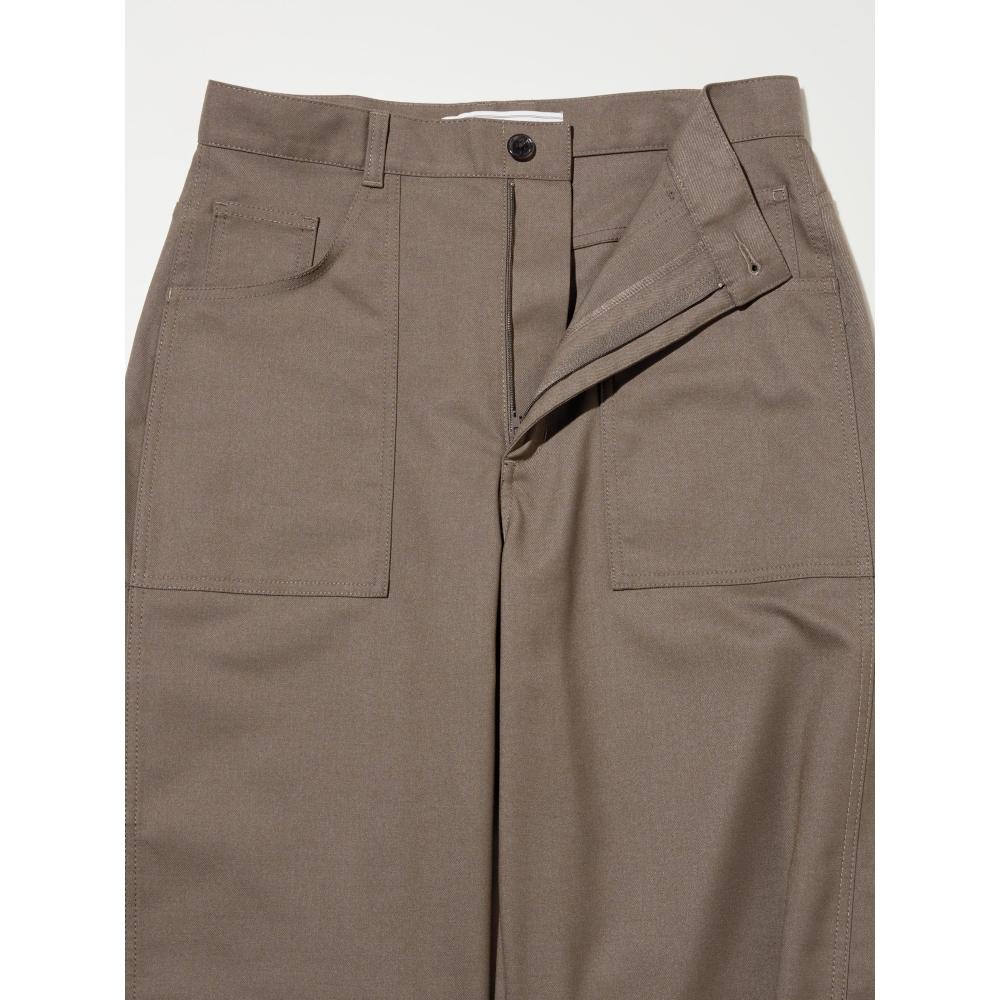 Gu By Uniqlo Barrel Leg Painter Pants Rokh