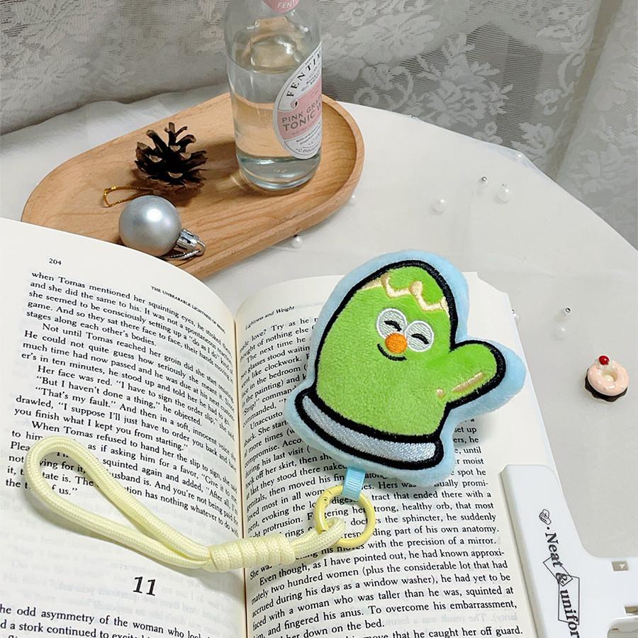 Plush Christmas Cookie And Sock Decorations With Short Plush For Bag Accessories