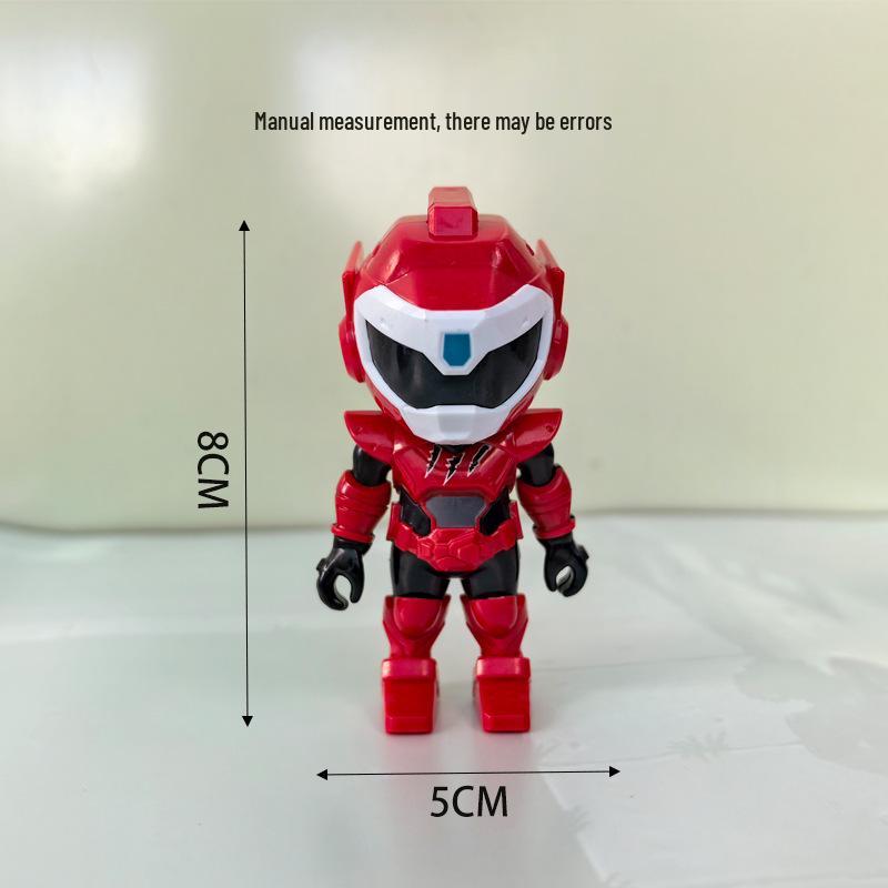 Mini Force Lucy Max Figure - Children's Robot Toy and Cake Topper