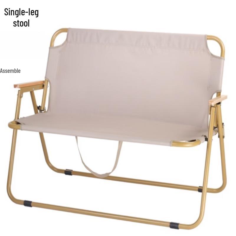 OIMG Outdoor Double Spring Camping Lounger