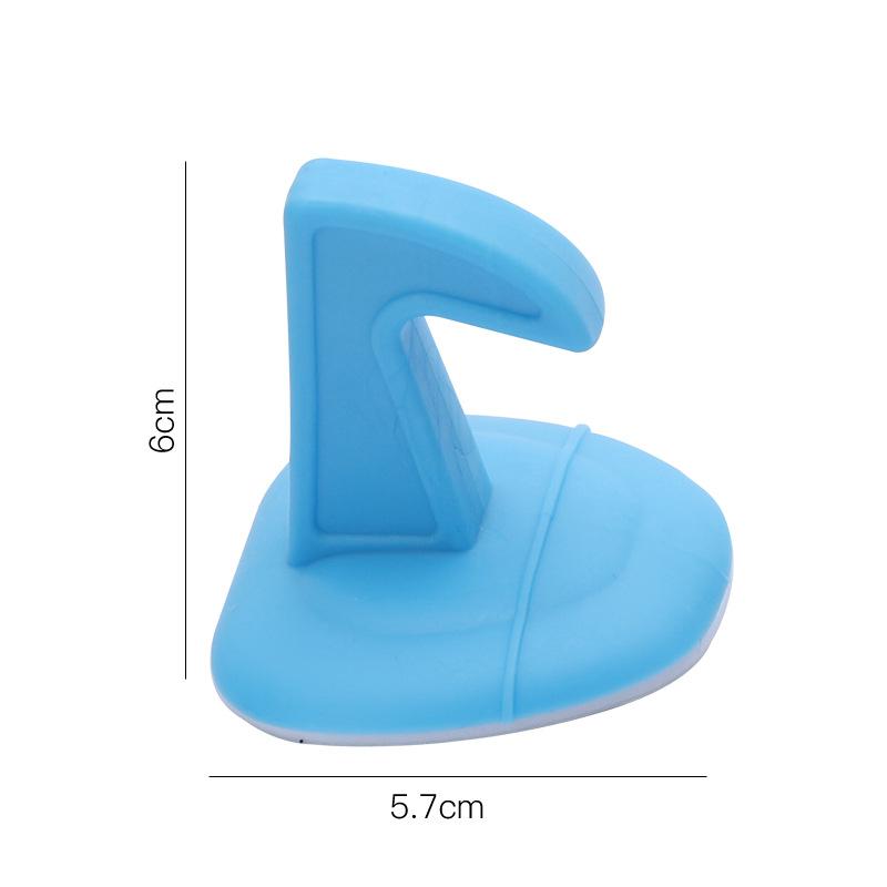 Self-adhesive Silicone Anti-Collision Crash Doorknob House Door Stopper Wall Protectors Pad Door Handle Lock Silencer Protective