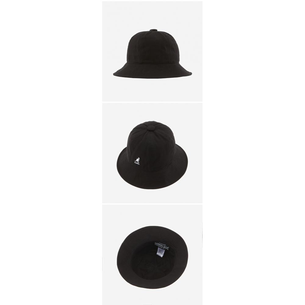 Kangol K5369 Black Washed Casual Bucket Hat
