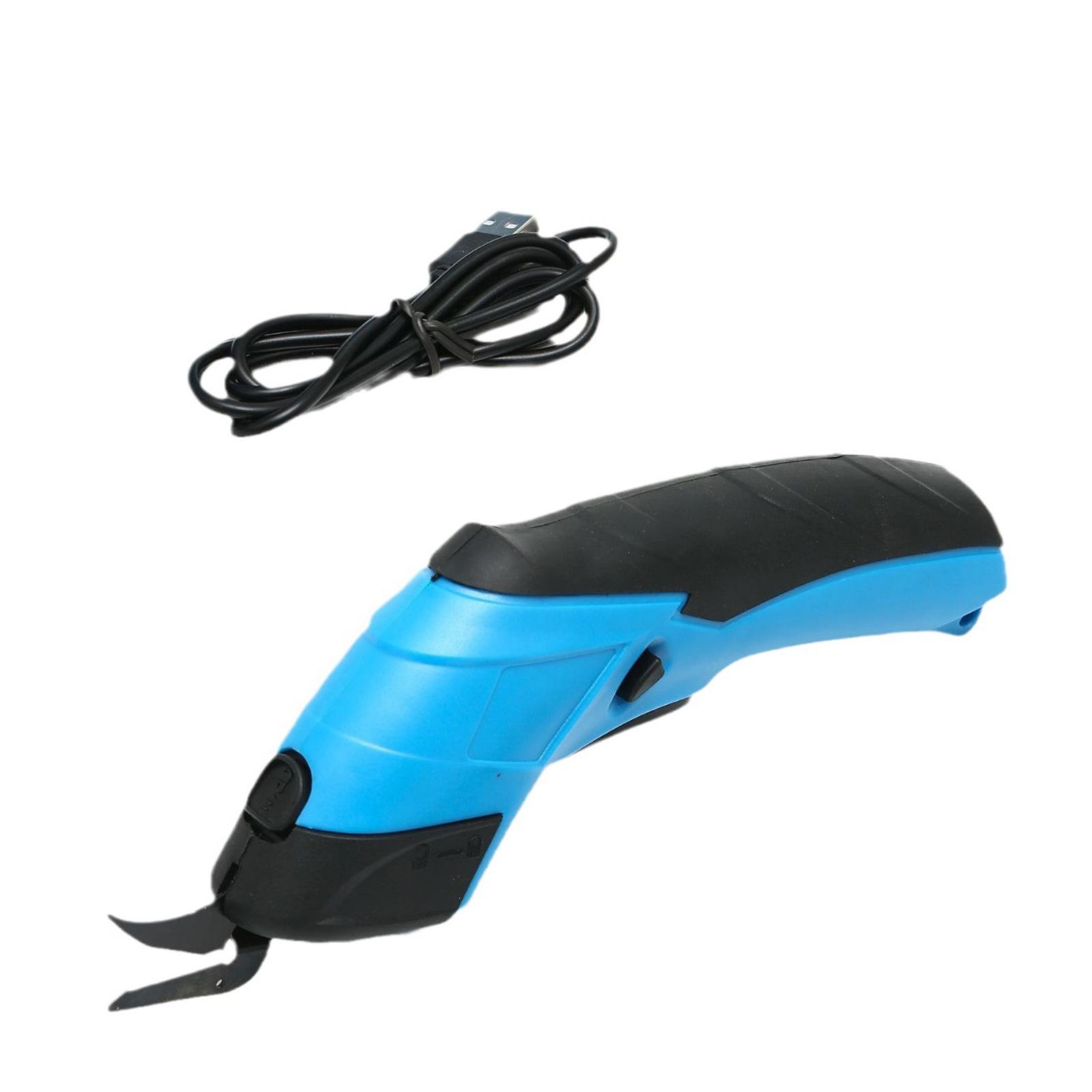 Cordless Electric Fabric Scissors USB Recharging Fabric Cutter Electric Dressmakers Scissors for Cutting Fabric Paper 1