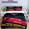 3pcs set Cars Movie Poster1pc of quilt cover+2pcs of pillowcase, no core, print bedding, All Seasons Bedroom Setting051