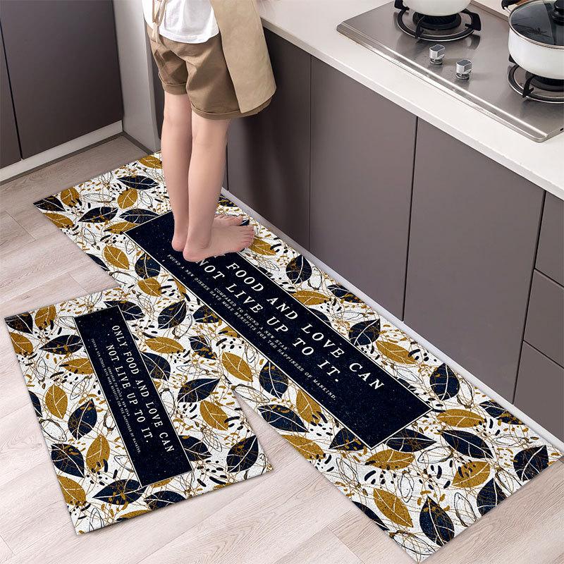Tapetes da moda Tapete simples Estilo nórdico Tapete de cozinha Tapete doméstico Tapete moderno Decoração para casa