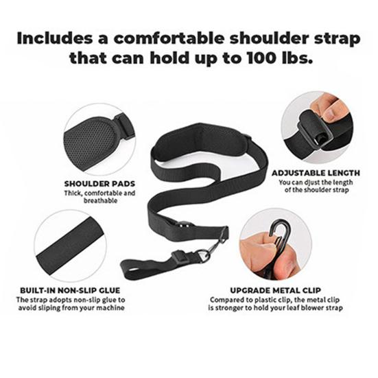 Weed Eater Handle Extension Trimmer Grip with Shoulder Harness Ergonomic