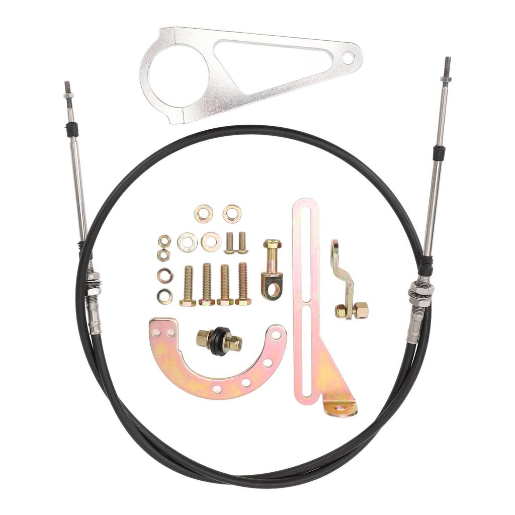 Kit de Articulação de Câmbio por Cabo na Coluna Alta Resistência ACA 1804 para Transmissões TH350 TH400 700R4 TH200 2004R 4L80E