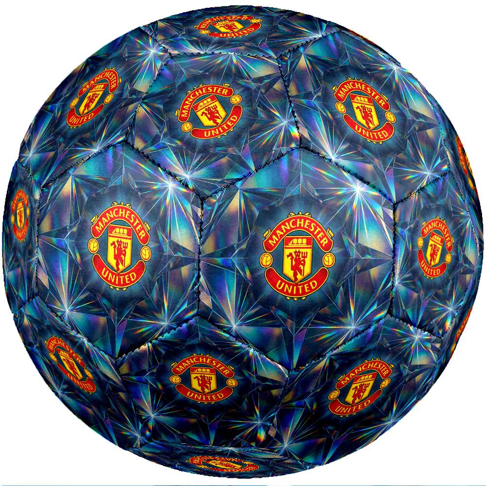 Balón de fútbol temática Manchester United Tamaño 5 Balón de fútbol Tacto Suave Balón de fútbol Profesional para Entrenamiento Deportivo al Aire Libre