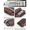 Hiram Tactical Multi Tool Belt Leather Bag Portable Tool Storage Bag Holster Outdoor Camping Hunting Waist Pocket