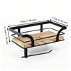 Wall Mounted Paper Rack Space Saving Toilet Roll Holder Storage Tools Storage Shelf  Hotel