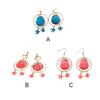 Pack of 2 Sky Earrings Long-time Service Ears Clips Exquisite Mysterious Beauty Attractive Unique Design Great Quality Ear Stud