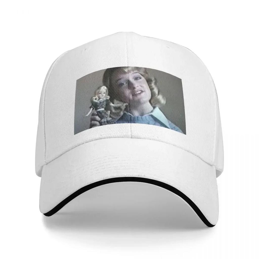 Susan Olsen and her Cindy Doll Baseball Cap Golf Wear Thermal Visor GentleUnisex Hat Womens Golf Wear Unisexs