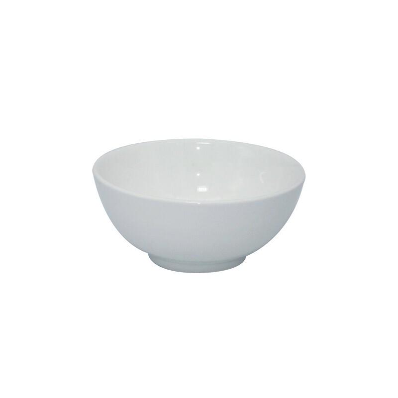 Ceramic White Noodle Bowl Set 6-inch (15cm)
