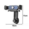Car Phone Bracket GPS Navigation Stand Car Multifunctional Automatic Clamping Air Outlet Phone Holder for 4-6.9 Inch Cellphone