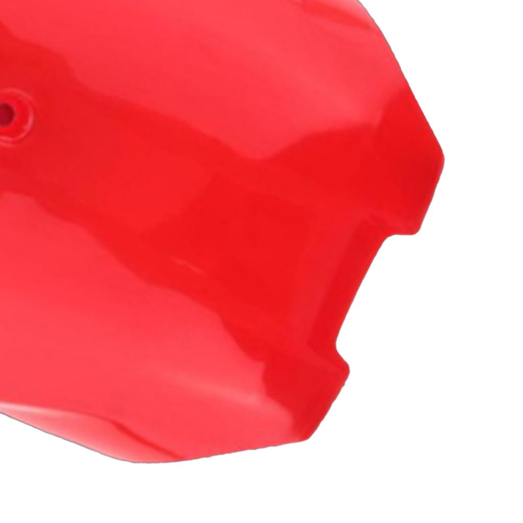 Motorcycle Front Number Plate Rugged High Performance Plastic Number Plate for CRF70 Red