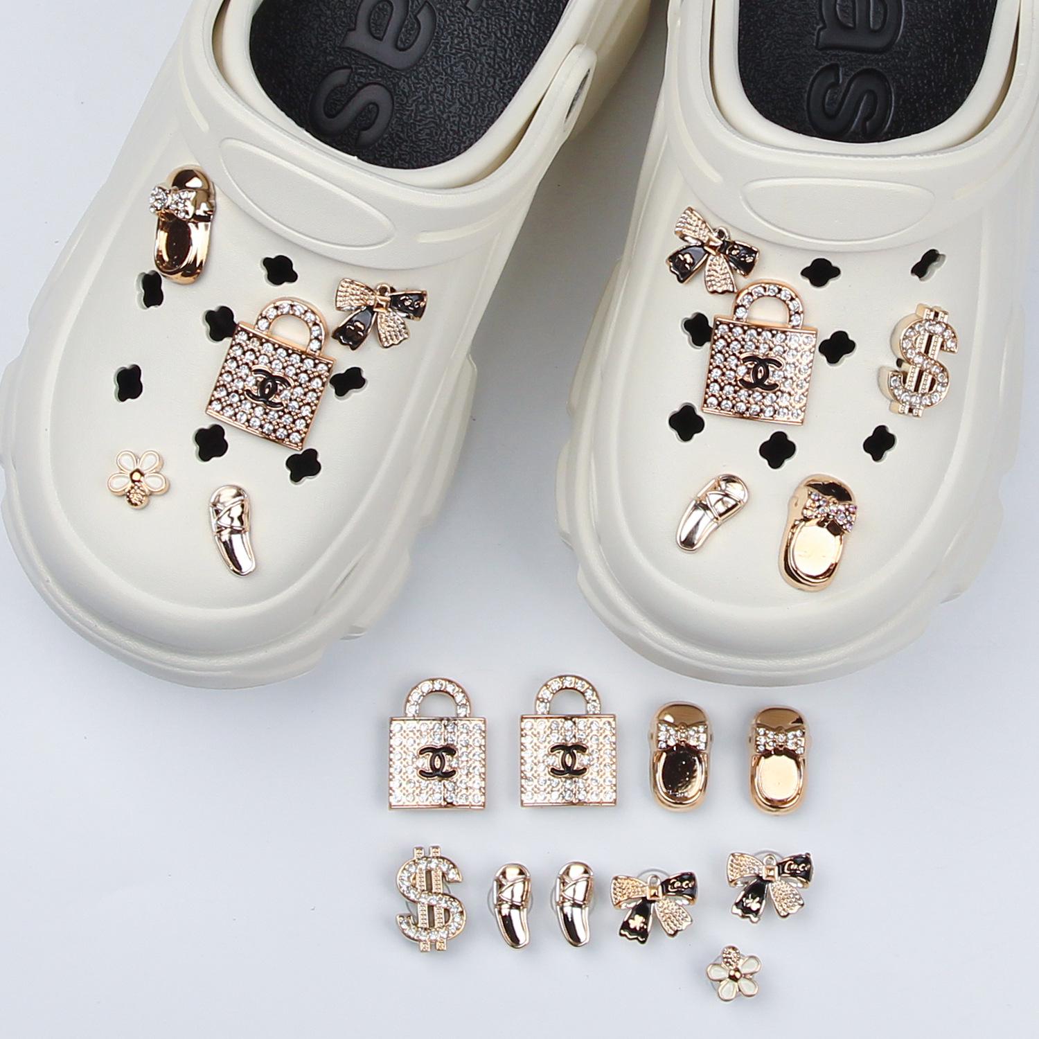 

Высококачественные DIY аксессуары для обуви: Набор цветочных обувных пряжек и украшений