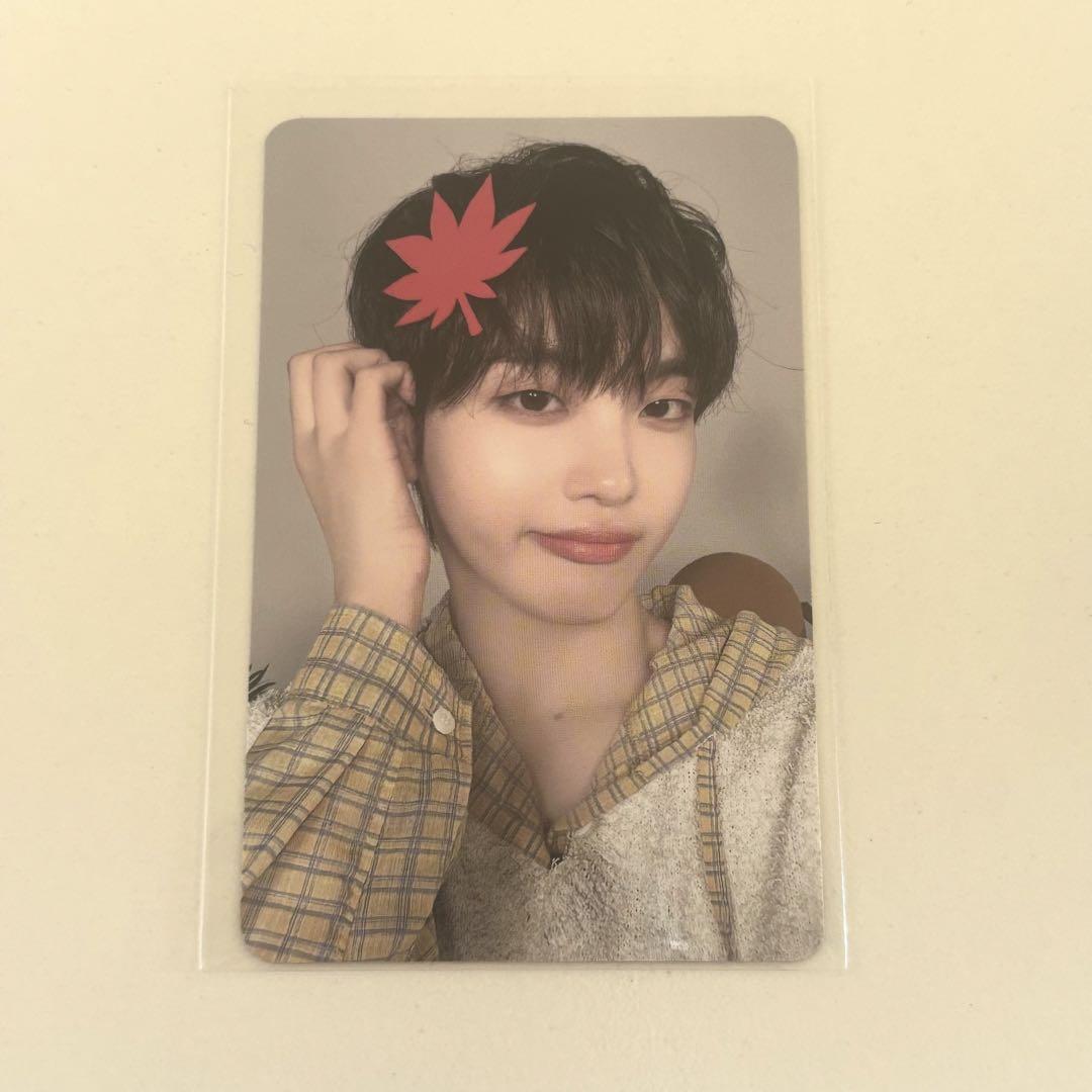 

[USED] cravity Autumn ccrew purchase bonus trading card Hyunjun