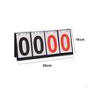 Scoreboard Table Score Holder Desktop Board for Baseball Eq Games
