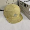 JYL TS DIY Five-panel Cap Unisex Couple Embroidered Casual Sun Protection Hat Cotton