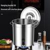 Kenchen 25L Stainless Steel Bucket with Faucet and Lid