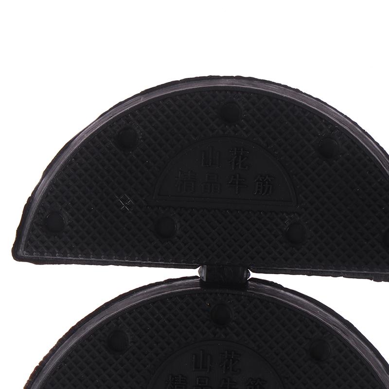 14/20/30 Pairs Rubber Heel Savers Toe Plates Taps Diy Shoe Repair Pads