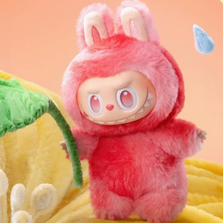 For Labubu Heartbeat Macaron Enamel The Monsters Face Blind Box Pvc Figurine Tabletop Ornament Kawaii Doll Birthday Gift