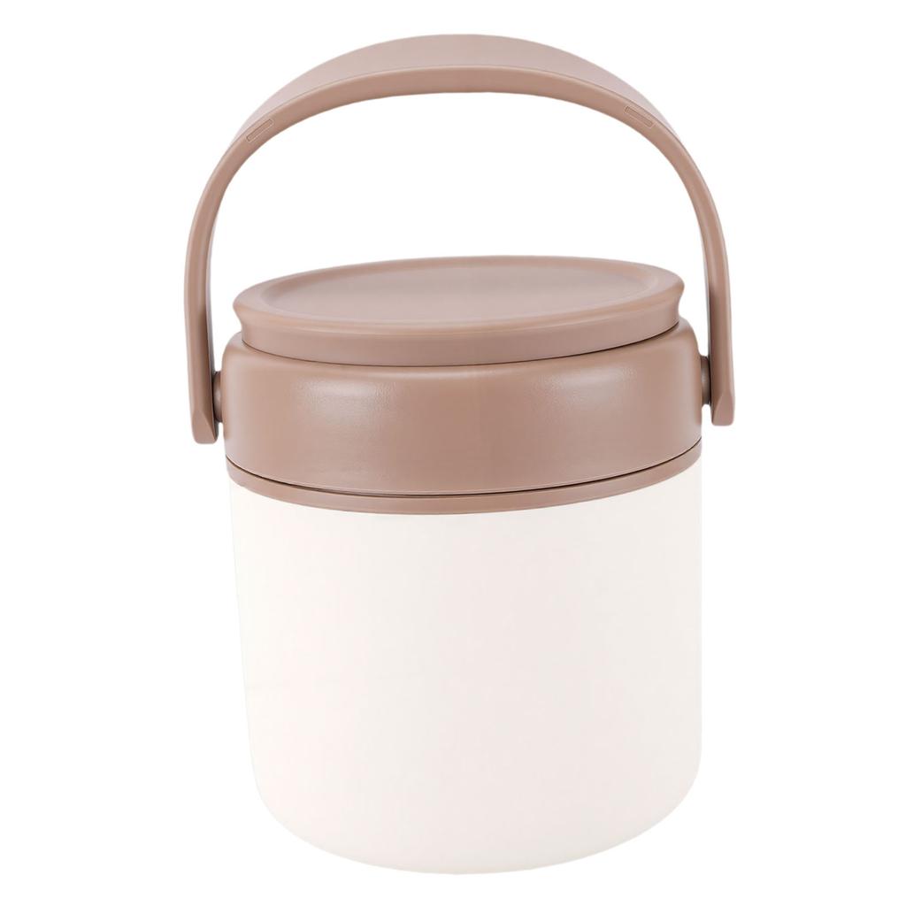 Insulated Soup Cup Stainless Steel Foldable Handle Portable   Food Storage Container for School