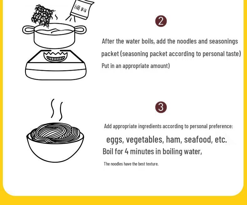 Korean Ottogi Cheese Ramen Instant Noodles - Quick-Cooking Golden Ramen Soup