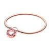 Flower Decoration 925 Silver Bracelet Women Bracelet Rose-Gold 587635NPM