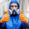 Mercator Gogrip Orange Nitrile Gloves 50 Pcs