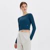 HuiT Seamless BacksTring Long Sleeve T hTwTl3k14T